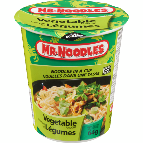 Vegetable Flavour Noodles in a Cup
